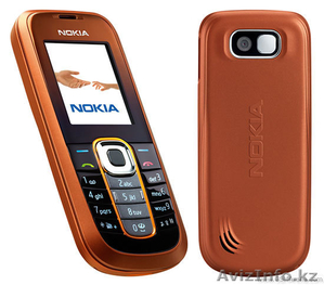 Nokia 2600, новый в упаковке 2 сменные панели черная и оранжевая - Изображение #1, Объявление #131029