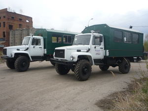 вахтовый  автобус  на  шасси  ГАЗ3309 4х4