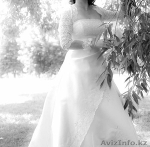 свадебное платье с болеро и аксессуарами - Изображение #1, Объявление #394568