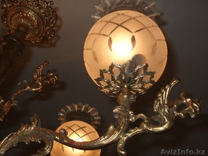 Бронзовая люстра с драконами, 5 светильников - Изображение #3, Объявление #493227