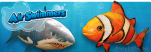 AIR SWIMMERS летающая рыба на радио управлении (клоун, акула) - Изображение #1, Объявление #490346