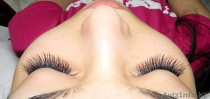 Наращивание ресниц в Алматы.