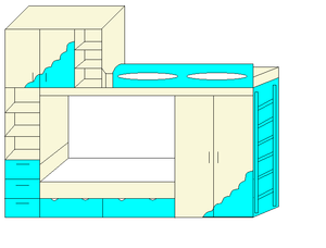 продам детскую стенку, б/у #690306
