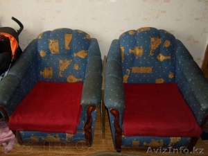 Диван большой, средний раскладные и 2 кресла - Изображение #3, Объявление #763082