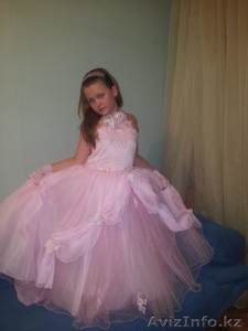 Бальное розовое платье для девочки 8-10лет - Изображение #4, Объявление #827920