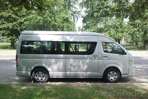 Пассажирские перевозки на микроавтобусе Toyota Hiace - Изображение #1, Объявление #850903