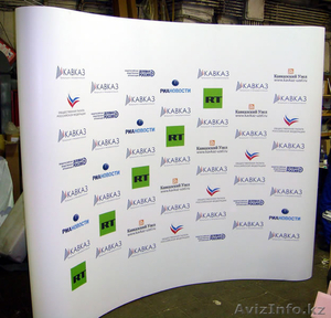 Аренда пресс-стены для различных мероприятий в Астане - Изображение #1, Объявление #964884