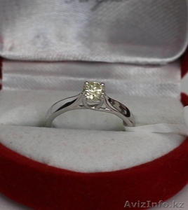 Золотое кольцо с бриллиантом 0,45 Карат - Изображение #2, Объявление #982147
