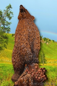 скульптура медведя - Изображение #1, Объявление #998848