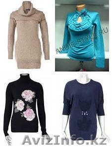 Продам ОПТОМ женские блузки, кофточки и тунички - Изображение #1, Объявление #1001470
