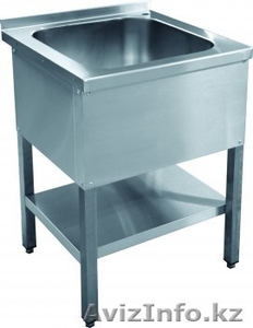 Ванны моечные цельнотянутые однасекционые.
