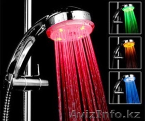 Цветная светодиодная насадка на душ LED 7 Color  - Изображение #1, Объявление #1128190
