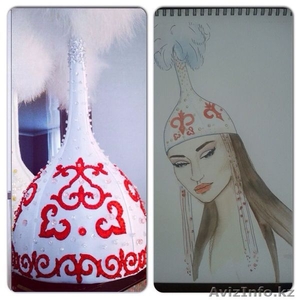 Казахские национальные платья, саукеле, диадемы, камзолы продам - Изображение #7, Объявление #1139411