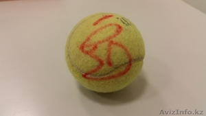 Теннисный мяч с автографом Рафаэля Надаля! - Изображение #1, Объявление #1151857
