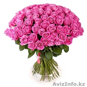 Продажа белых роз в Астане - Изображение #1, Объявление #1176087