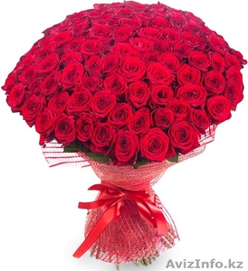 Продажа красных роз в Астане - Изображение #1, Объявление #1176088