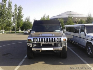 Аренда лимузина Hummer H2 для любых мероприятий в городе Астана. - Изображение #2, Объявление #1220194