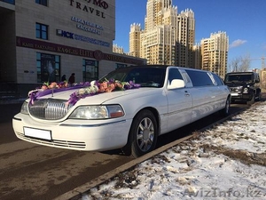 Лимузин Lincoln Town Car для свадьбы в Астане. - Изображение #2, Объявление #1229030