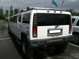 Лимузин Hummer H2 для свадьбы в городе Астана. - Изображение #2, Объявление #1229495