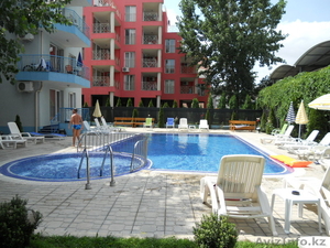 недвижимость в Болгари двухкомнатная квартира на курорте Солнечный берег с бассе - Изображение #6, Объявление #1247779