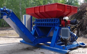 Шредеры,  измельчители двухвалковые для ТБО,  дерева,  автомобильных шин