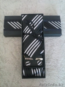 Подарочный набор галстук, запонки, платок, зажим - Изображение #2, Объявление #1280019