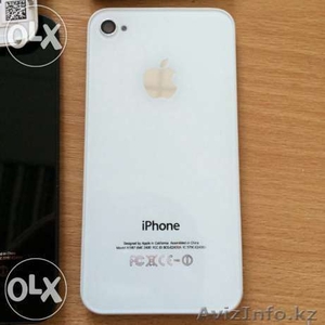 Продам б/у белую заднюю крышку для iPhone 4S - Изображение #1, Объявление #1288452