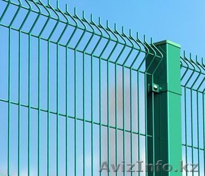 металлический забор(ограждение) GARDIS 3D. комплект 15000 тенг - Изображение #2, Объявление #1335782