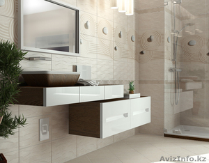 Кафельная плитка для ванных комнат и напольный керамогранит - Изображение #1, Объявление #1348069