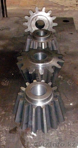 Шестерни конические с гипоидным,  круговым,  ровным и косым зацеплением