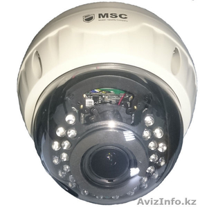 Антивандальная купольная IP камера, 1,3MP, (960P), с ночным видением 40 м - Изображение #1, Объявление #1364076