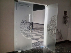 Стеклянные двери, зеркальные двери, купе двери с рисунком - Изображение #3, Объявление #1359878