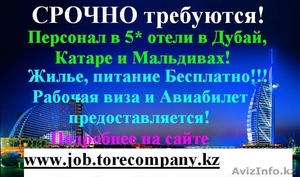Работа за рубежом! ОАЭ,  Катар, Оман,  Мальдивы,  США
