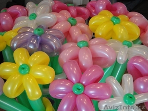 Цветы из воздушных шаров - Изображение #1, Объявление #1382610