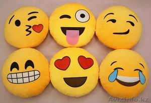 Мягкие плюшевые подушки смайлики Emoji - Изображение #1, Объявление #1382218