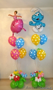 Воздушные шарики в Астане.Гелиевые шары.Оформление шарами - Изображение #2, Объявление #1403337