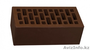 Кирпич керамический облицовочный полуторный пустотелый (шоколад) - Изображение #1, Объявление #1435055