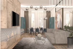 Дизайн интерьера, Дизайн студия - элитный и дизайн интерьера квартир.  - Изображение #3, Объявление #1494358