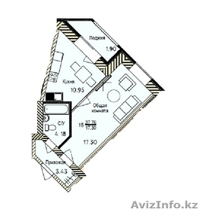 ЖК Алтын Орда 3! Квартира в п.Косшы! - Изображение #1, Объявление #1495844
