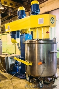 Диссольвер с гидравлическим подъемом инструмента от производителя