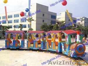 mzo R-KIDS: Электрический поезд аттракцион для парков и торговых центров. KAP-01 - Изображение #1, Объявление #1553293
