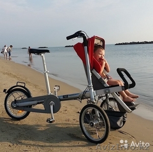 Велоколяска Taga Bike. Велосипед-коляска мама и ребенок - Изображение #10, Объявление #1566423