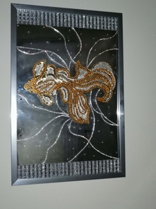 Зеркальная картина "Золотая рыбка в серебряном море" - Изображение #2, Объявление #1679238