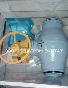 Кран шаровый DN150 PN8 газовый