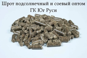 Шрот подсолнечный и соевый оптом - ГК Юг Руси #1753241