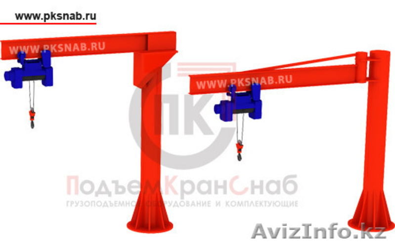 Кран-балка, кран двухбалочный, кран козловой, кран консольный, таль, редуктор, д - Изображение #3, Объявление #43764