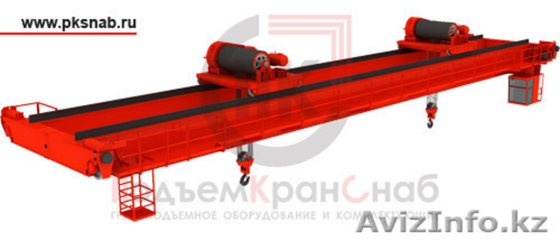 Кран-балка, кран двухбалочный, кран козловой, кран консольный, таль, редуктор, д - Изображение #4, Объявление #43764