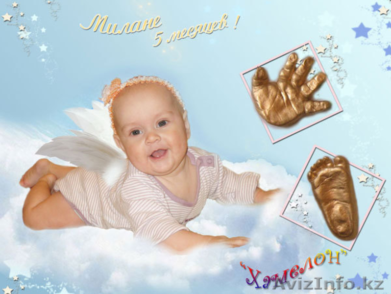 Слепки ручек и ножек малышей, а также  уникальные композиции новобрачных - Изображение #3, Объявление #75732