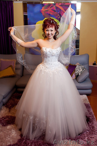 2 шикарных белых свадебных платья - Изображение #2, Объявление #127188