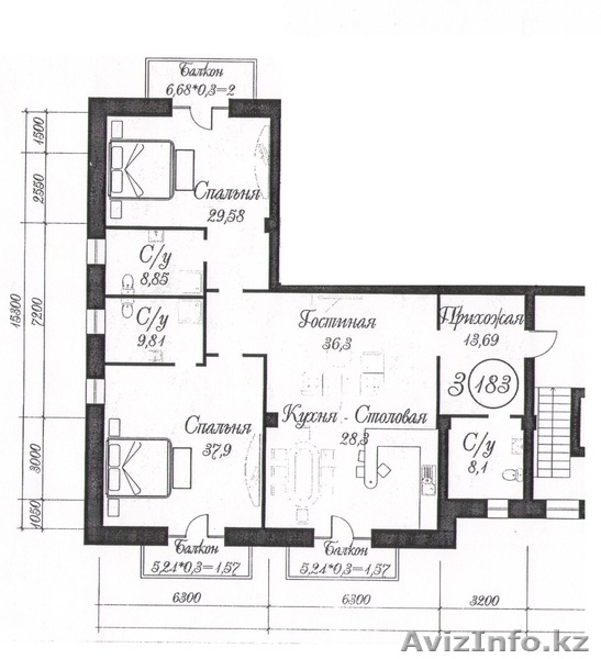 Продаем 3х квартиру в жилом комплексе Грин Виладж цена 600000$ - Изображение #5, Объявление #133403